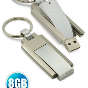 Pen Drive 8GB Chaveiro de Metal